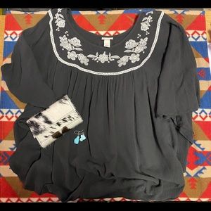 Like new Mossimo Supply Co blouse Size L